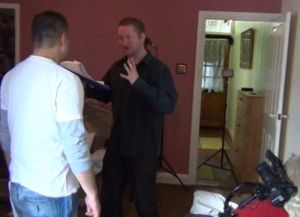 Trev Hayward (right) with Paul Allen (left)