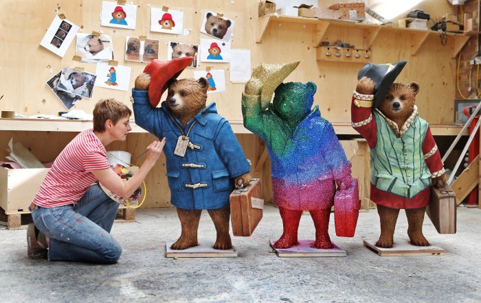 Paddington Bear by Michael Bond, Paddington Sparkles by Frankie Bridge and Paddington Shakesbear by Michael Sheen