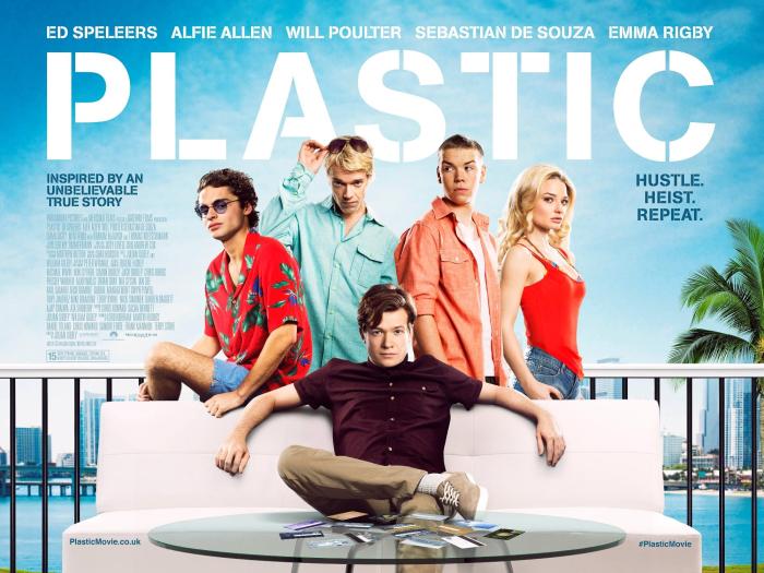alfie-allen,-ed-speleers,-emma-rigby,-will-poulter-and-sebastian-de-souza-in-miljonsvindeln-(2014)